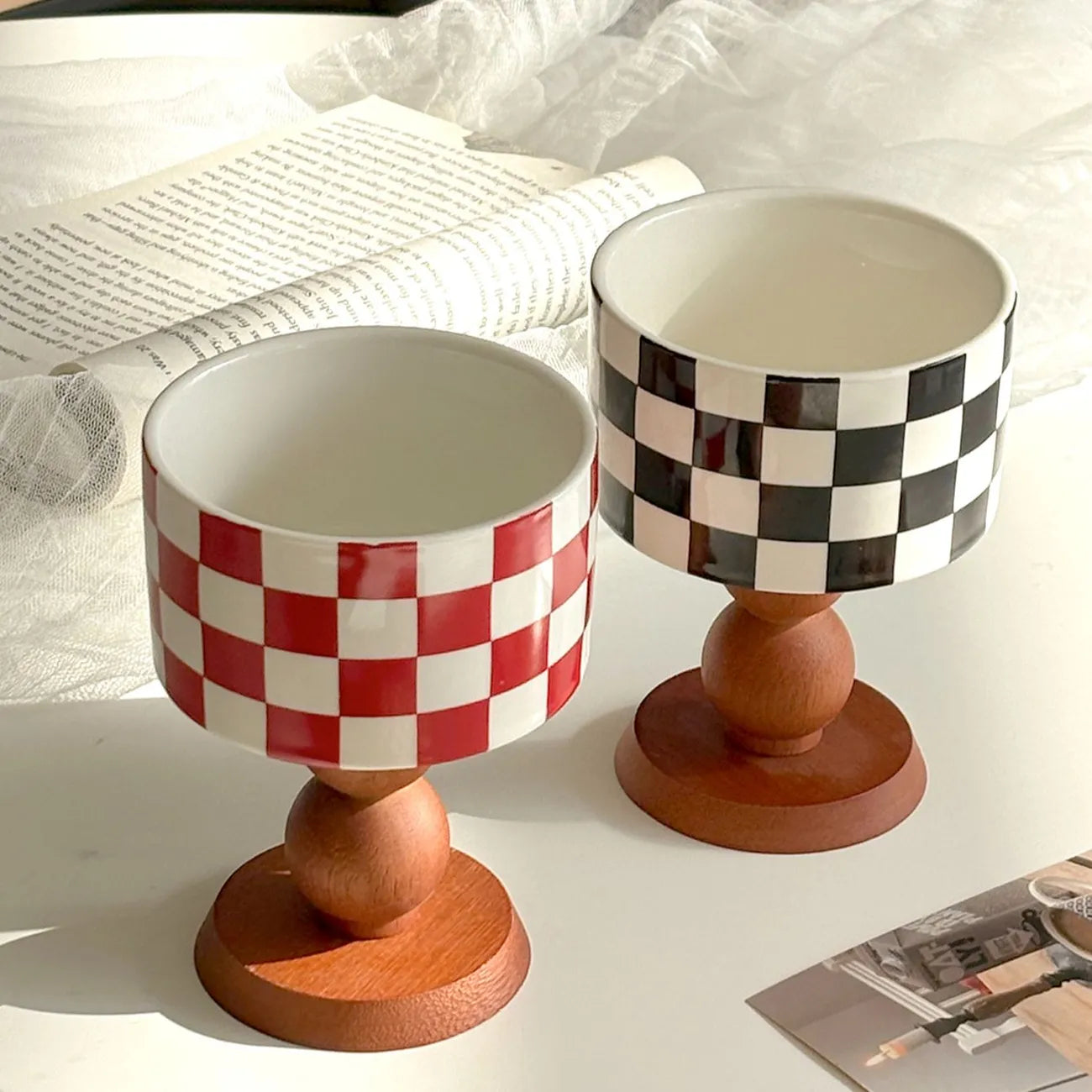 Ceramic Stemmed Mug