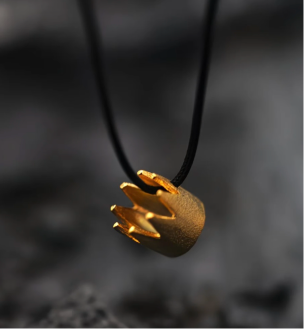 Minimalist  Necklace – gold-Delicate Dainty Chain with Pendant