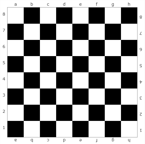 LEAP WG-QP01-BLACK  Chess Board  - Size Vinyl Chess Board - 20"×20" Full-Scale Roll-Up Design