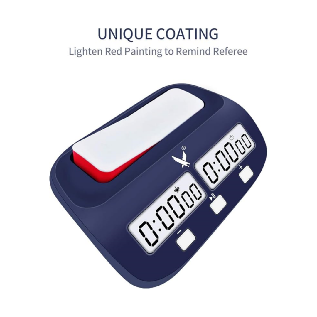 LEAP KK9908-FIDE Certified Digital Timer  - Ultra Portable Professional Tournament Timer