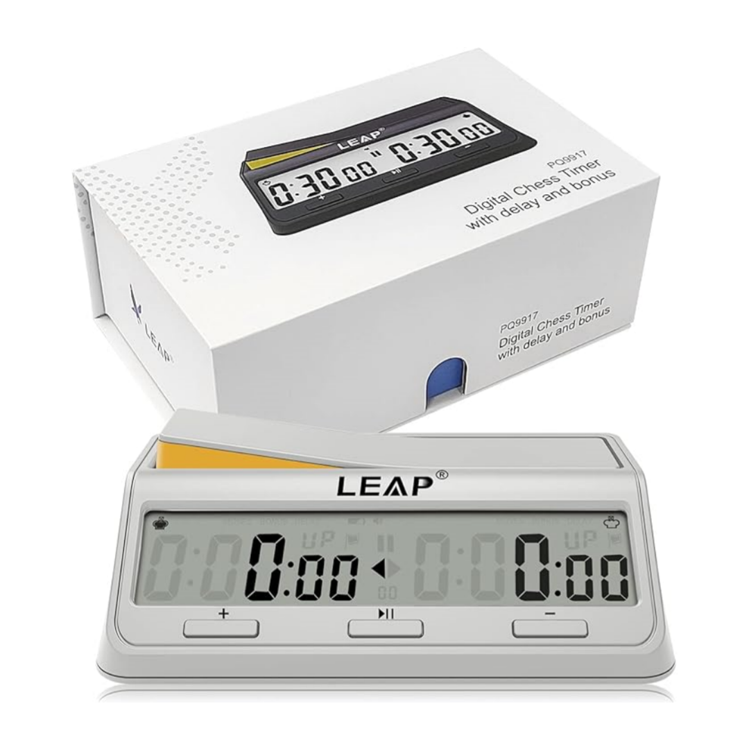 LEAP PQ9917 Professional Digital Chess Timer – Advanced Multi-Function Game Cloc