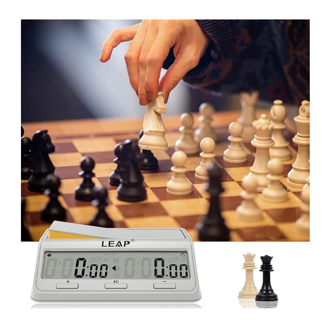LEAP PQ9917 Professional Digital Chess Timer – Advanced Multi-Function Game Cloc
