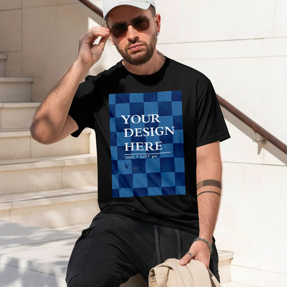 Adult Polyester Crew Neck T-Shirt