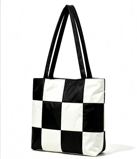 LEAP Checkerboard Cloud Tote Bag — image 1