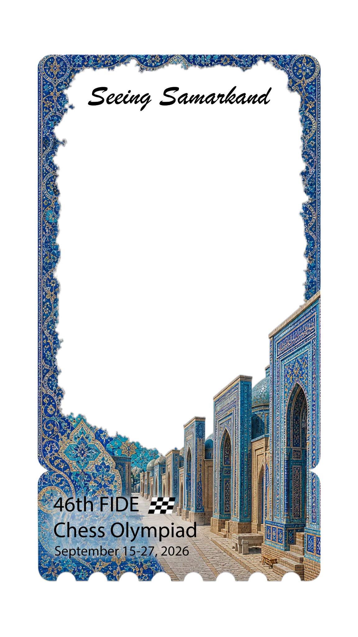Samarkand Souvenir Transparency Card — image 3
