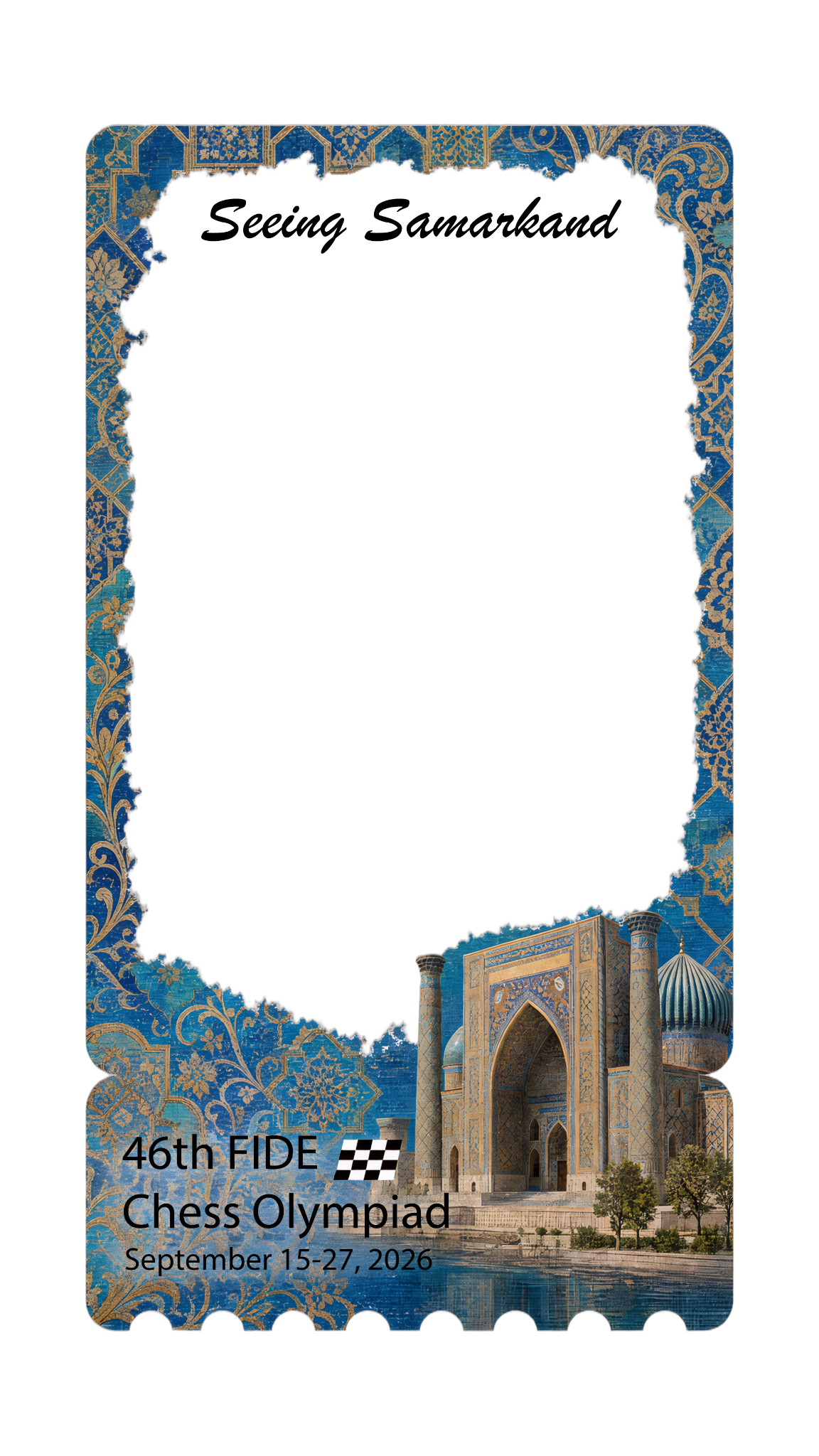 Samarkand Souvenir Transparency Card — image 4
