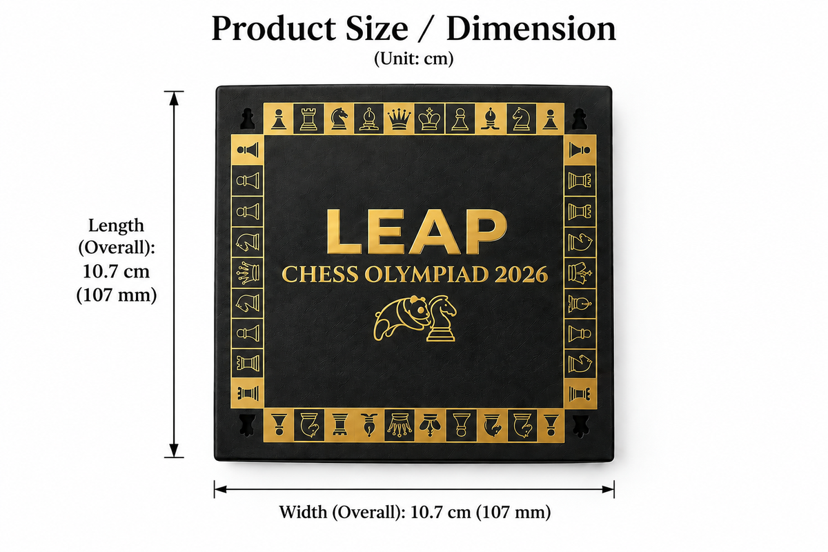 Black & Gold gift box packaging detail
