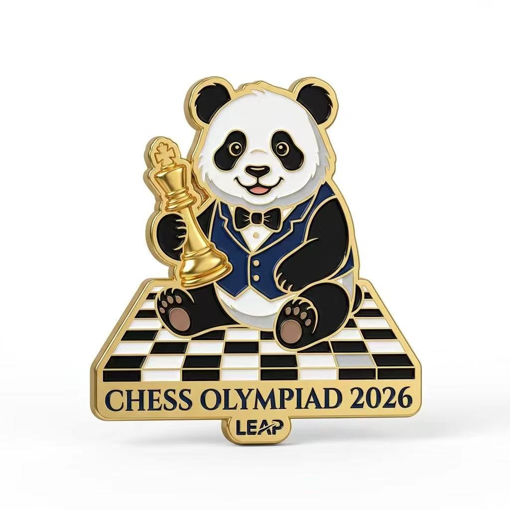 LEAP Panda Grandmaster Fridge Magnet — image 1