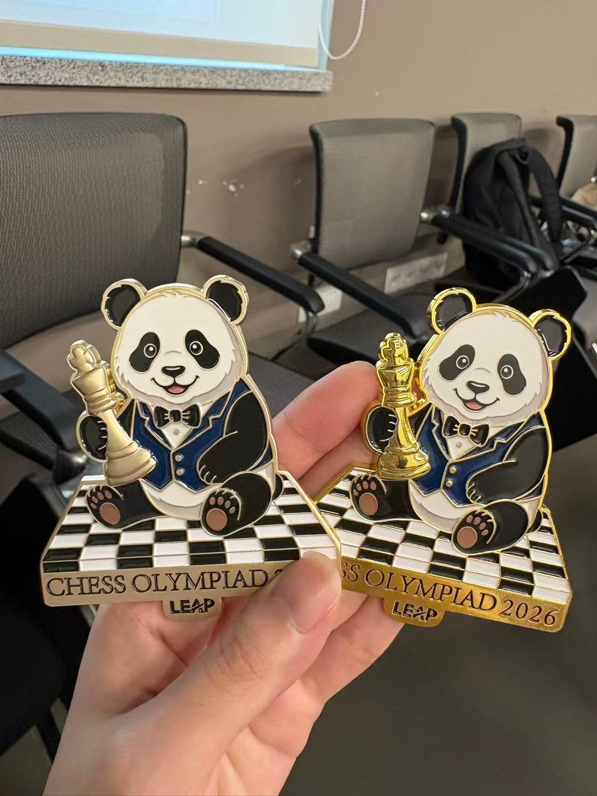 LEAP Panda Grandmaster Fridge Magnet — image 3