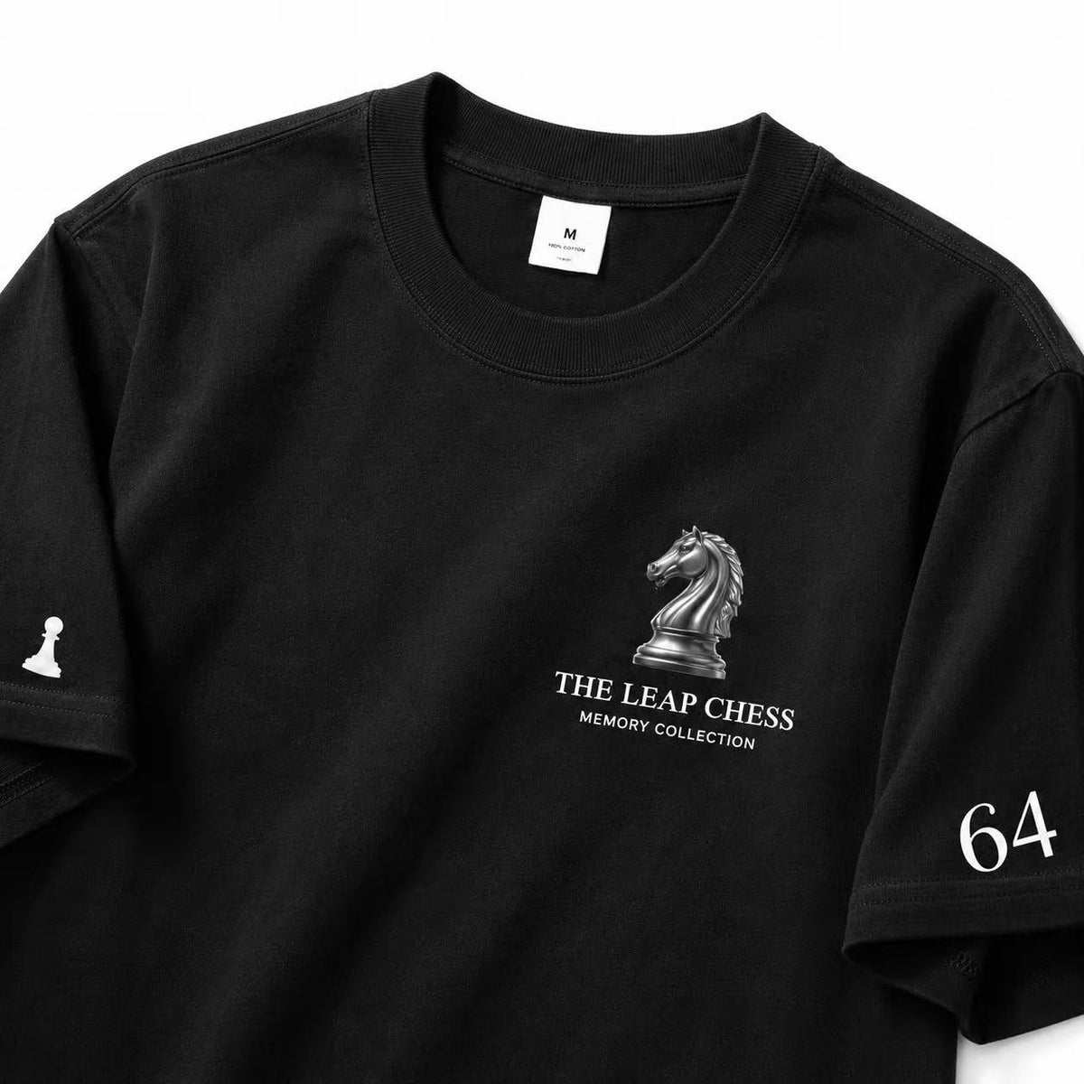 LEAP Heavyweight Cotton Chess T-Shirt — image 5