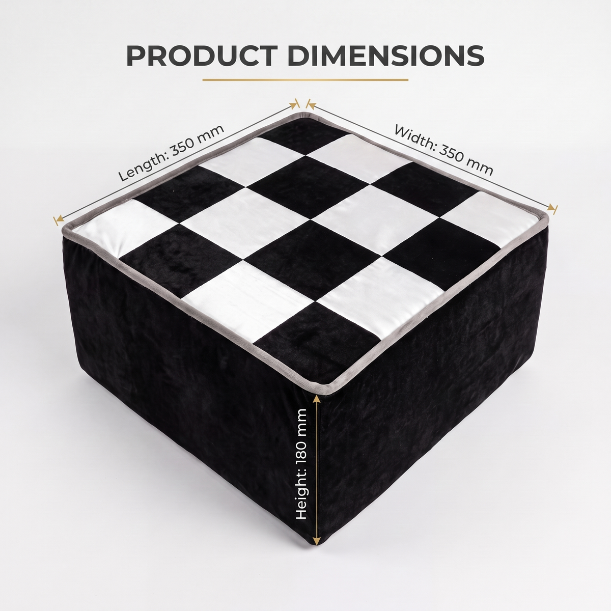 LEAP Checkerboard Cushion — image 2