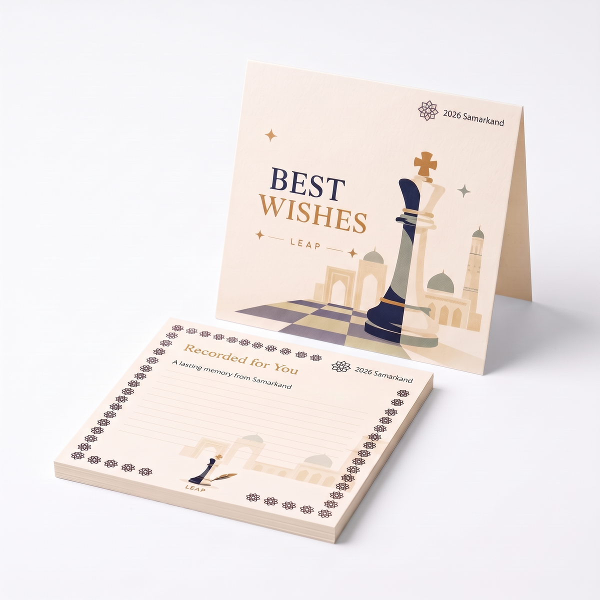 LEAP Chess Greeting Card — image 1