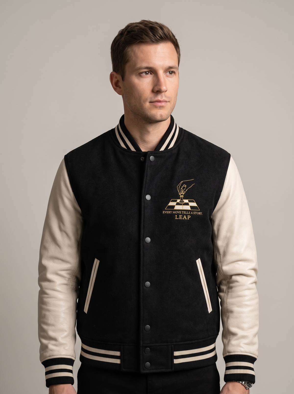 LEAP Chess Hall Varsity Jacket — image 4