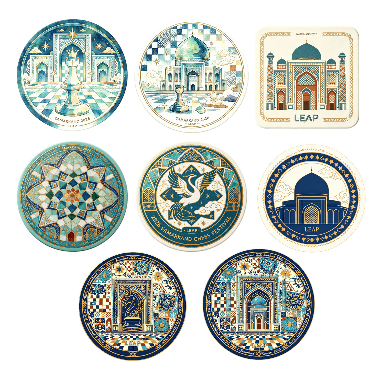LEAP Limited Chess Coaster — image 1