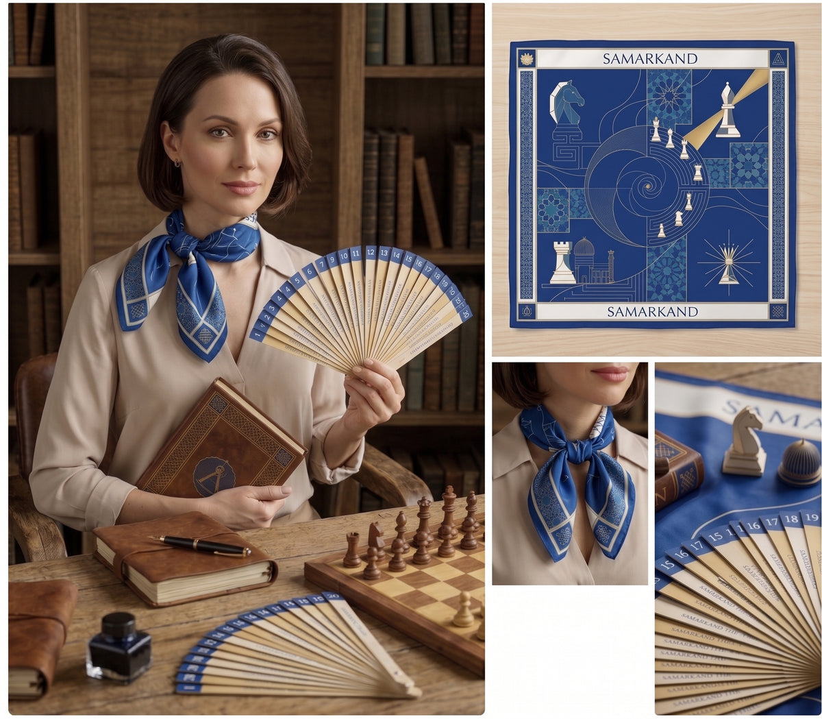 LEAP Square Scarf lifestyle image