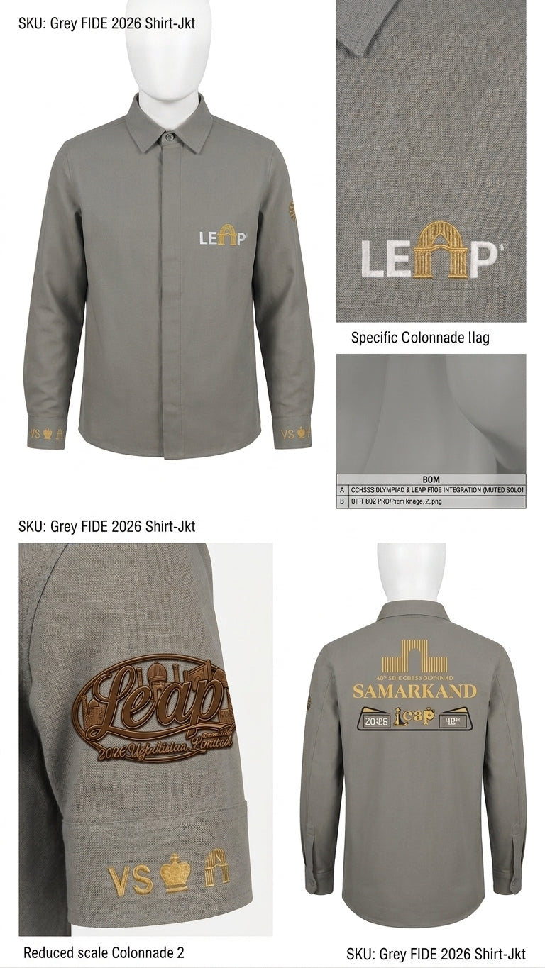LEAP Chess Shirt-Jacket main product image