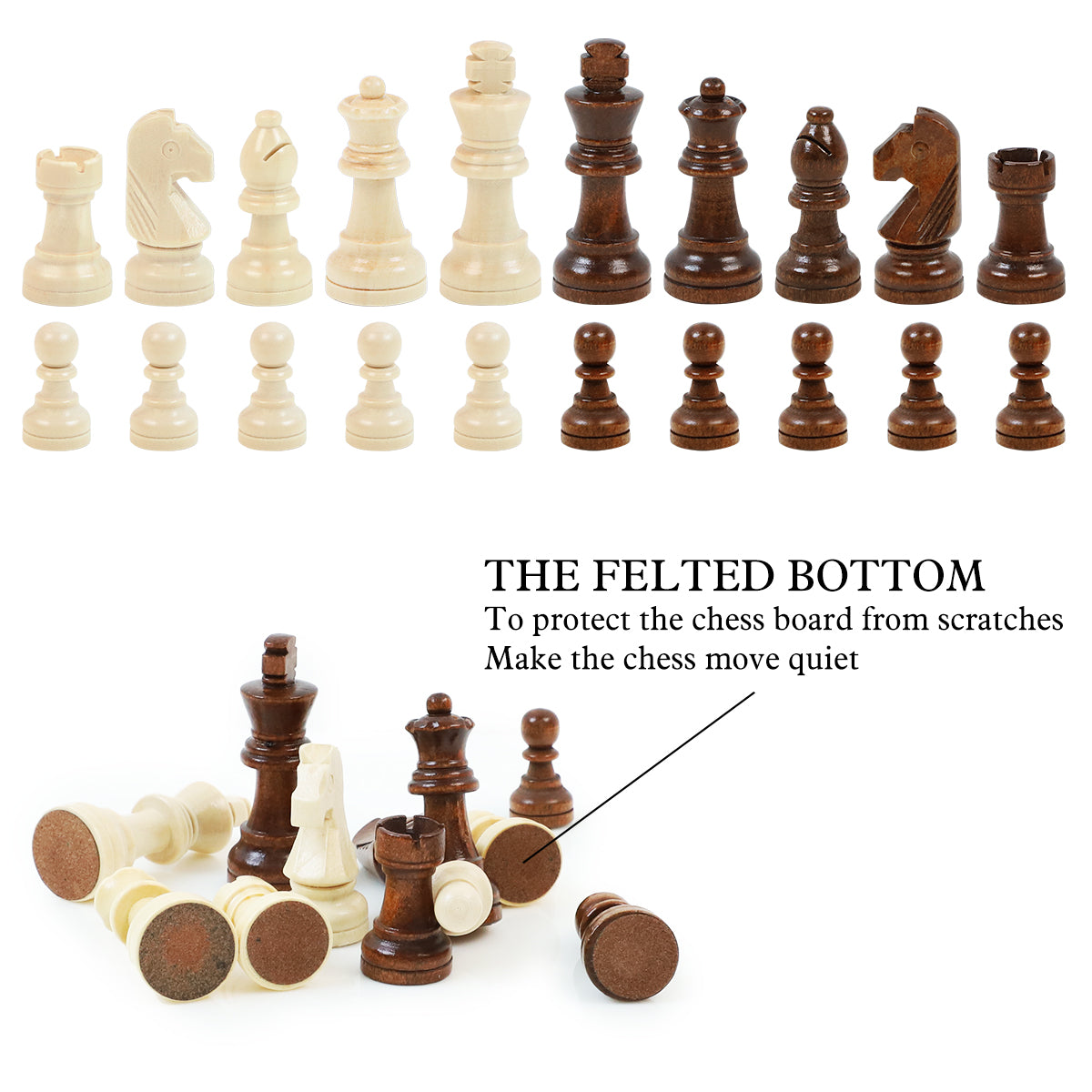 LEAP -WG-CS13WM- Magnetic Chess Set-Foldable Edition