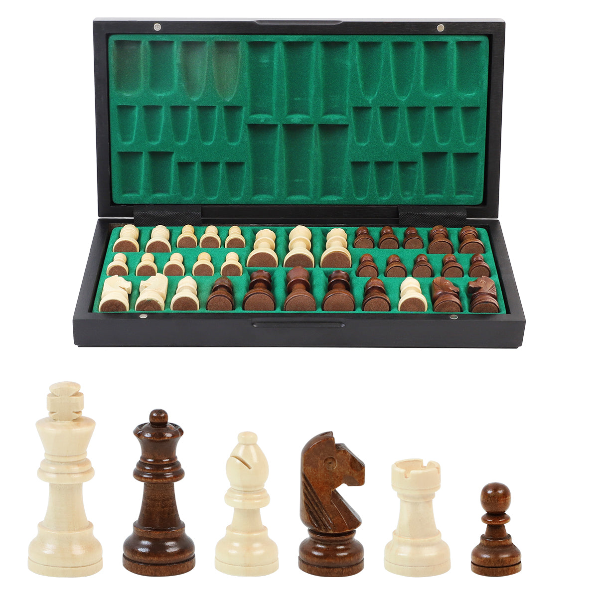 LEAP -WG-CS13WM- Magnetic Chess Set-Foldable Edition