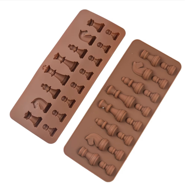 Silicone Chess Chocolate Mold
