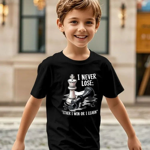Chess Culture Graphic T-Shirt-BLACK