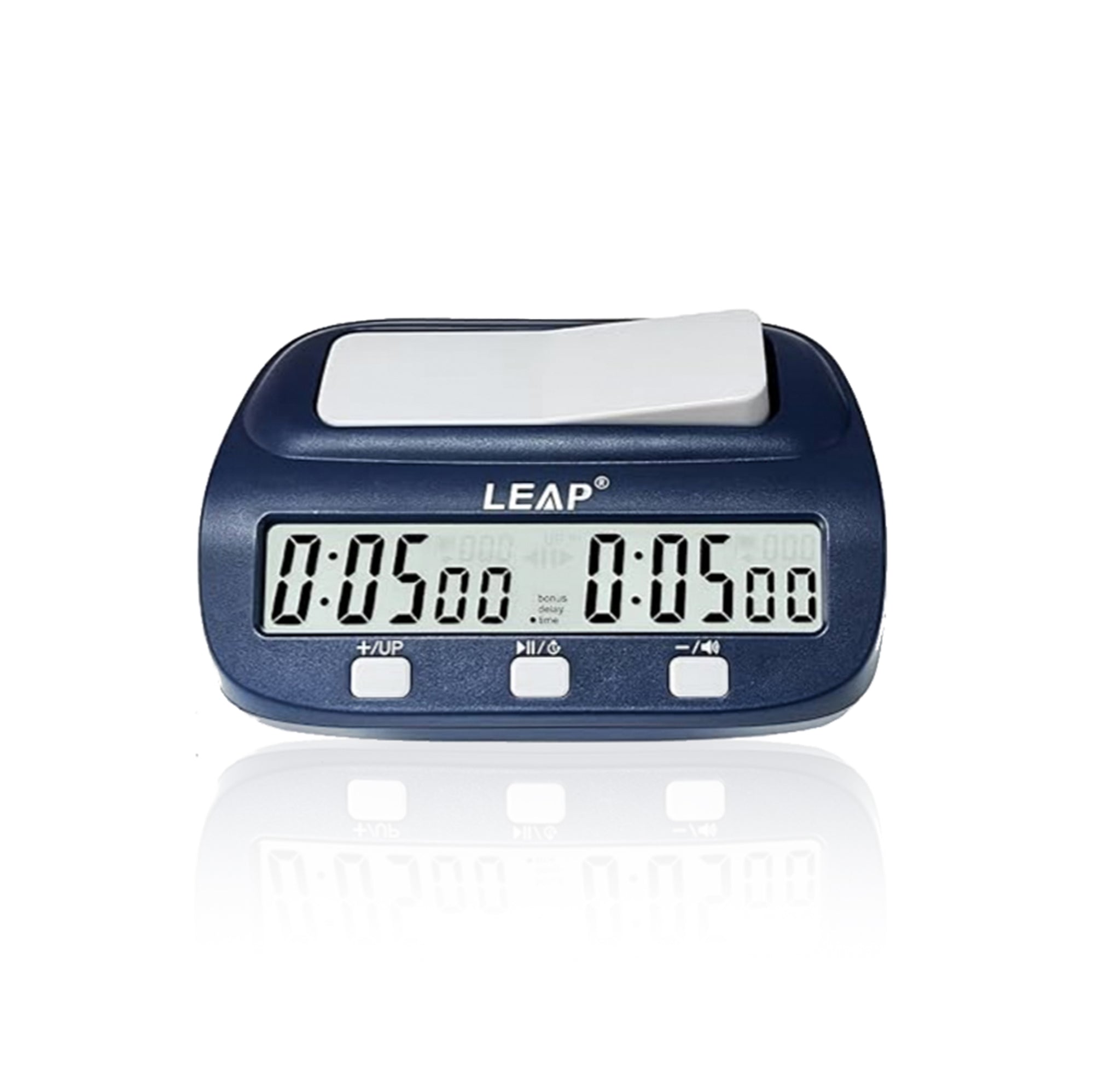 LEAP PQ9923 Digital  BLUE Chess Timer - Reliable Universal Standard for Clubs & Schools
