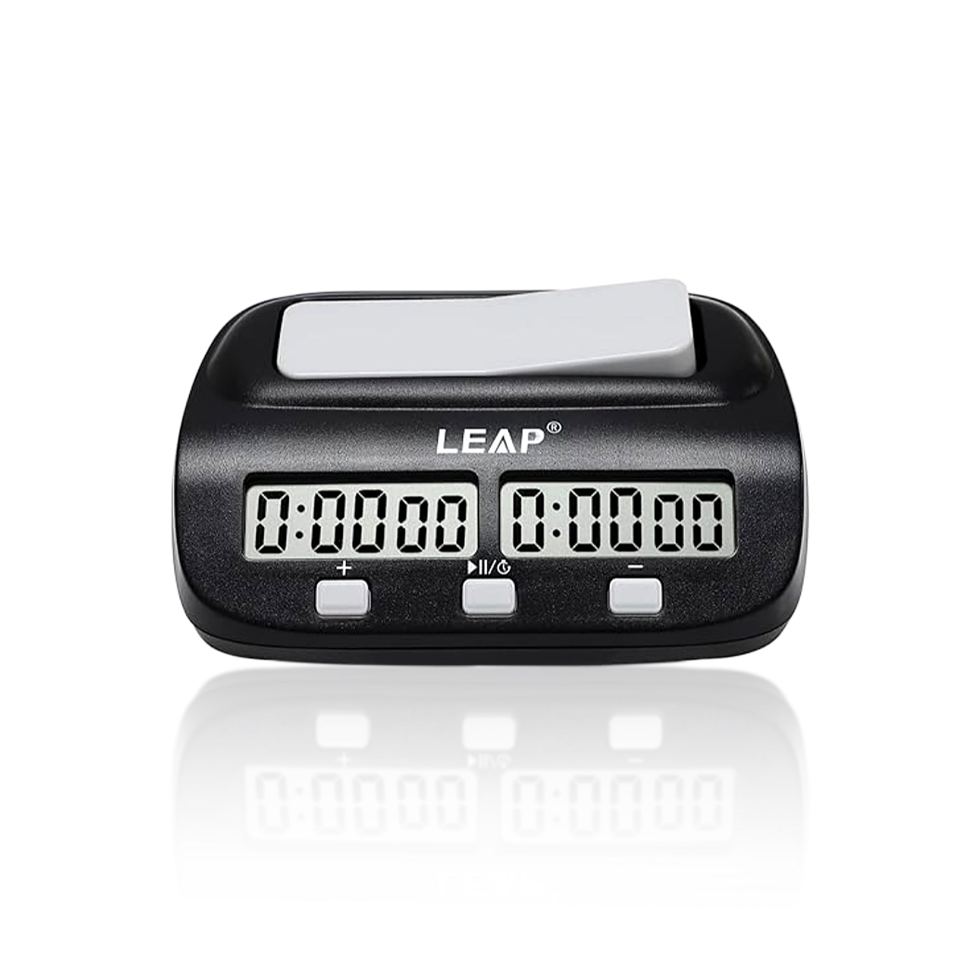 LEAP PQ9907S Digital Chess Clock - Global Bestseller (Sleek MatteBlack Edition)
