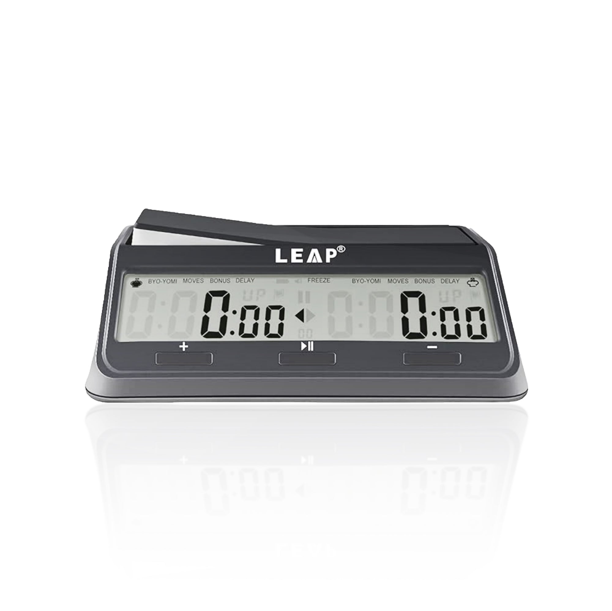 LEAP PQ9921 -PRO CHOICE-Digital Chess Timer - High-Visibility Lever & Multi-Mode Programming