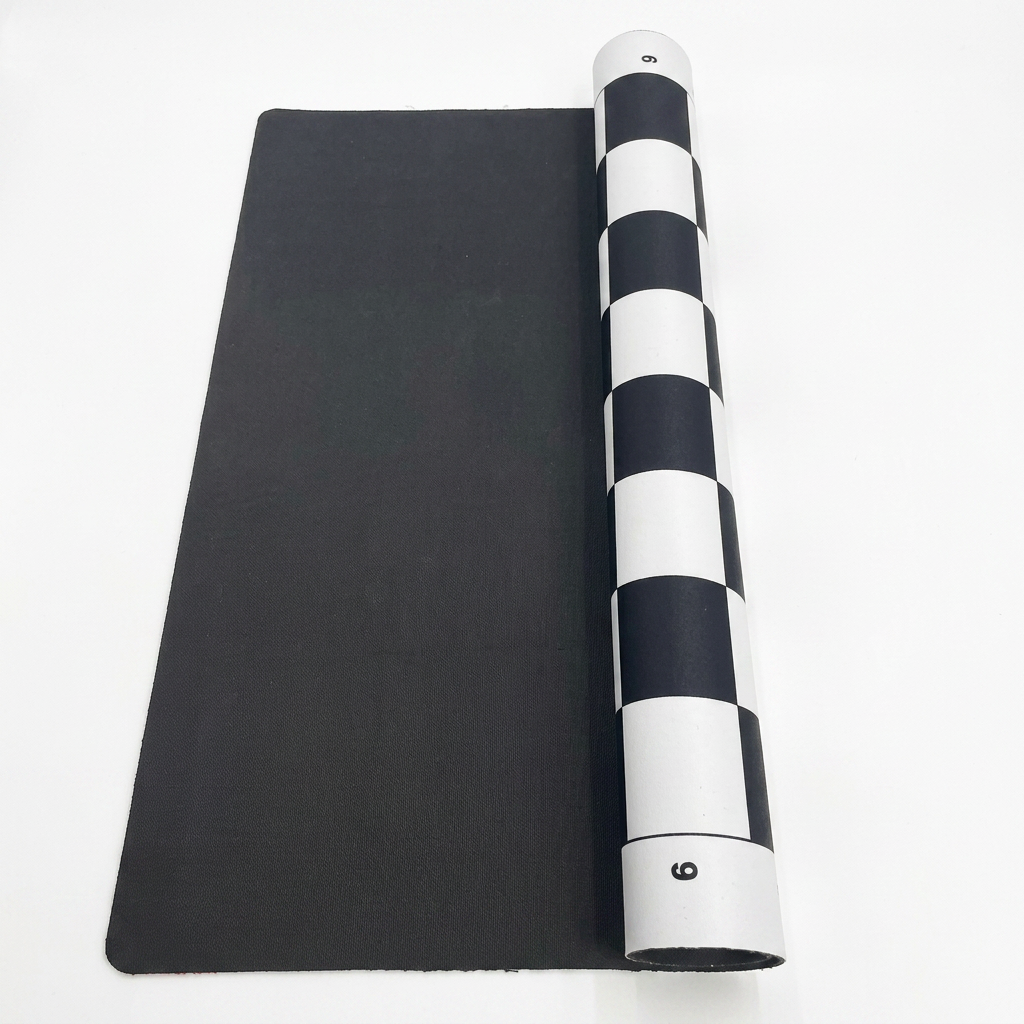 LEAP WG-QP02 Compact Vinyl  BLACK Chess Board - 14"×14" Travel Size with Round-Angle Design