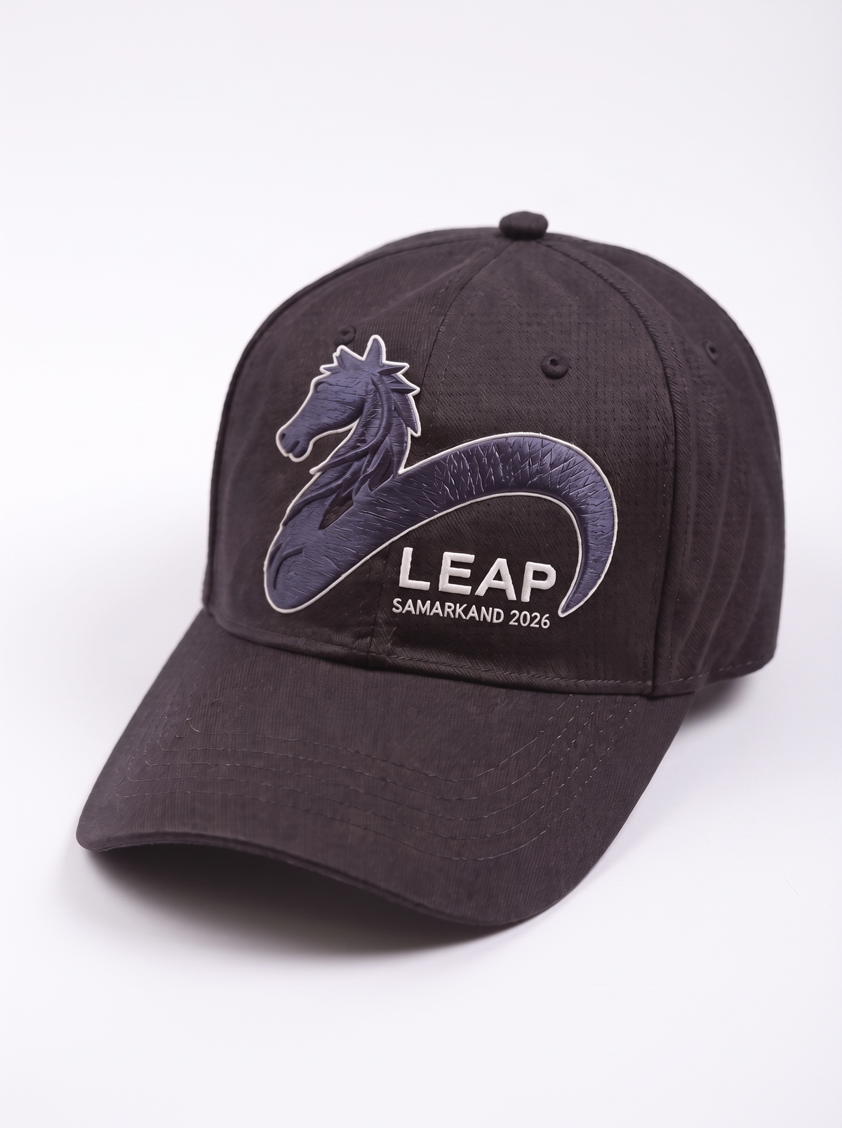 LEAP Midnight Blue Knight Baseball Cap front view